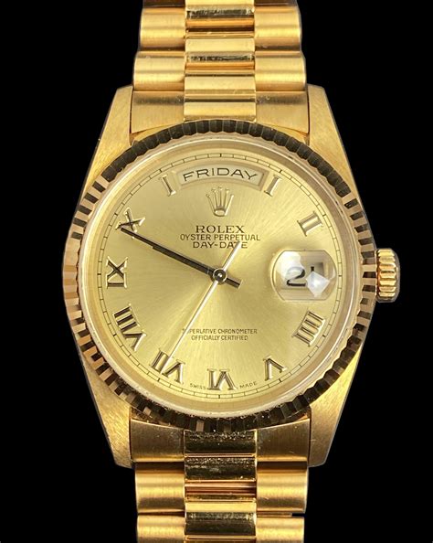 Rolex golden Oyster Perpetual